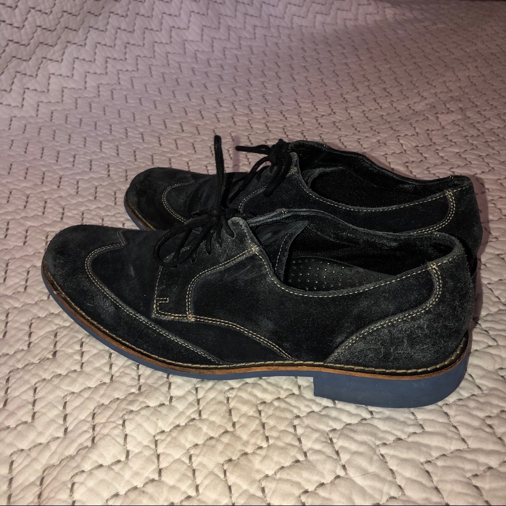 Men’s Dress Shoes | Cole Han | Black & Blue | 11